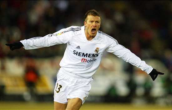"Toda spat in my face. That in life is horrible - but in football no players like that. Our players saw it and were not happy," said Beckham.